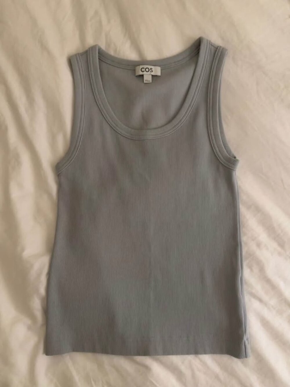 COS Scoop Neck Ribbed Tank (Size S) - Picture 2 of 4